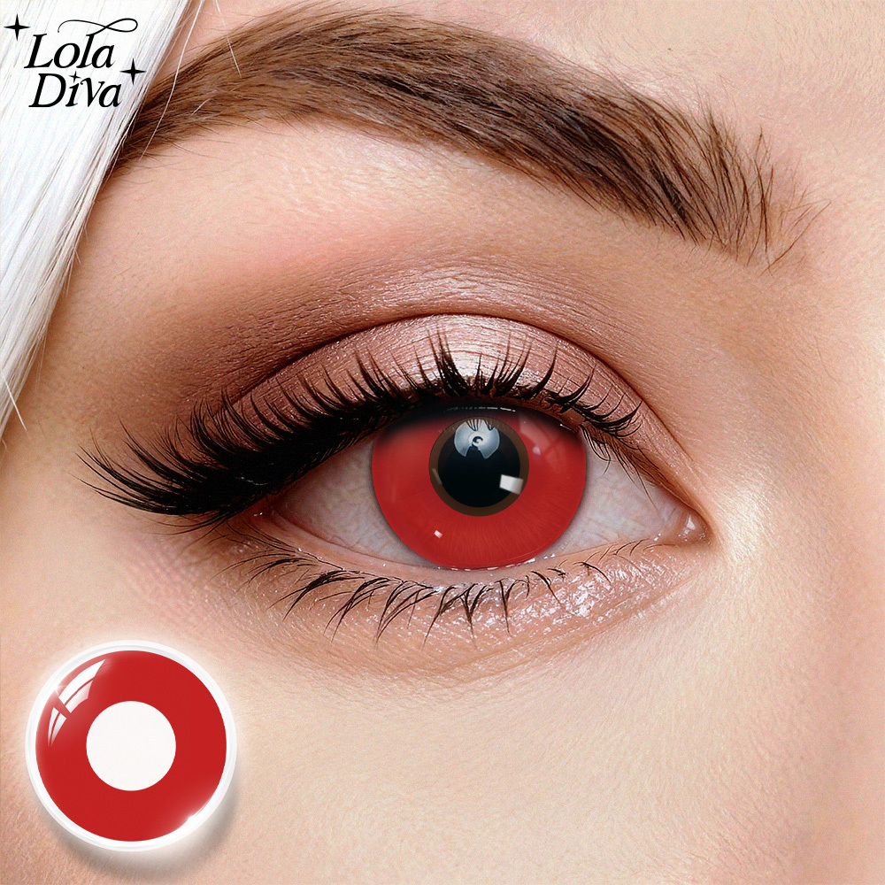 LolaDiva Blood Moon Vampire | 1-Year Halloween Contacts