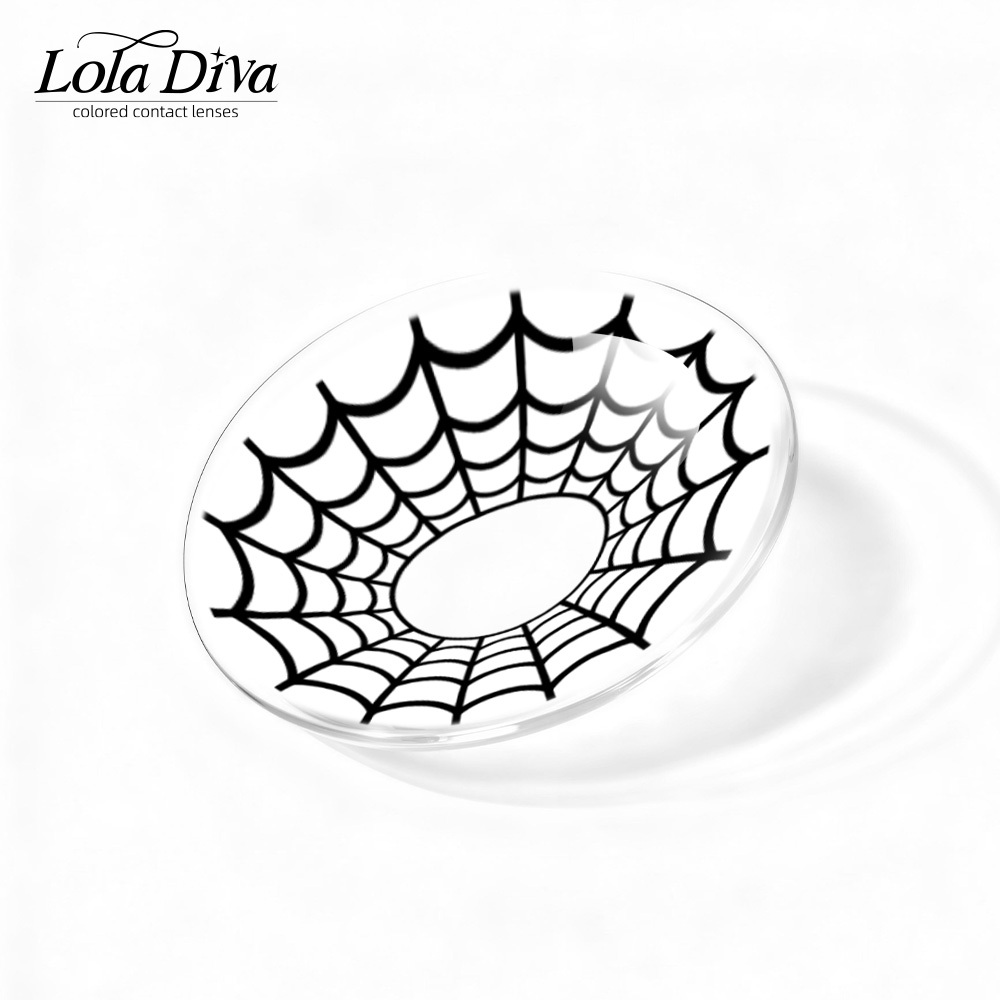 LolaDiva Undead Web Zombie | 1-Year Halloween Contacts