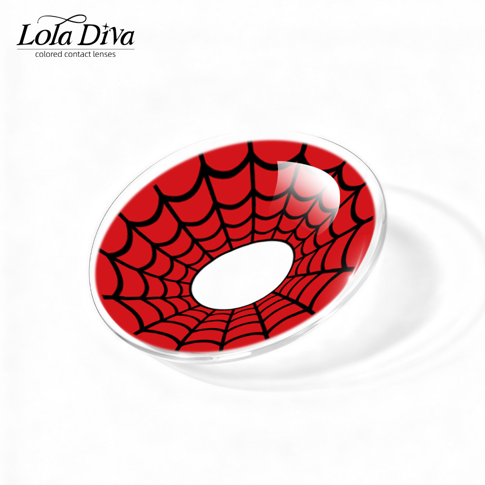 LolaDiva Blood Web Creepy | 1-Year Halloween Contacts