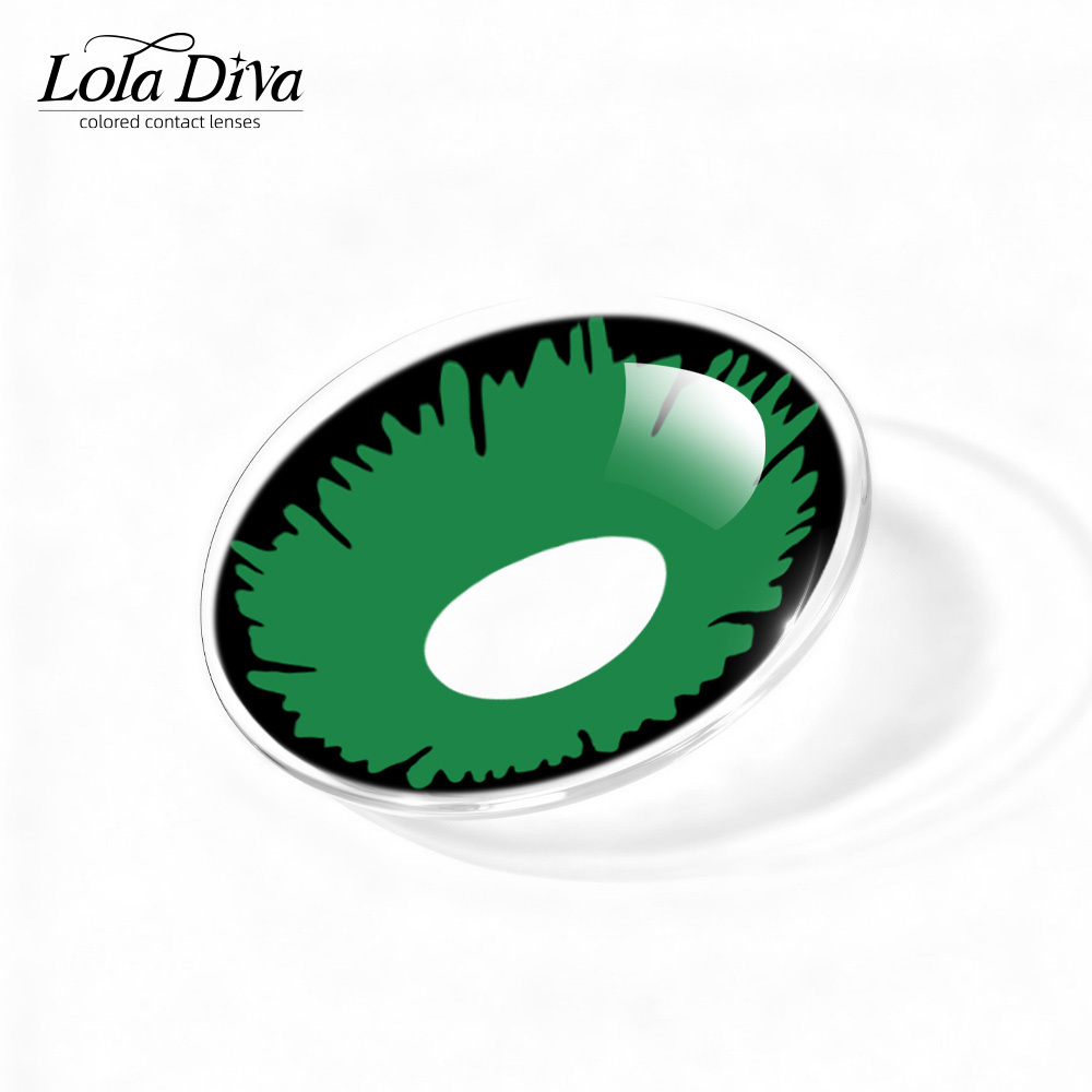 LolaDiva Venom Tear Creepy | 1-Year Halloween Contacts