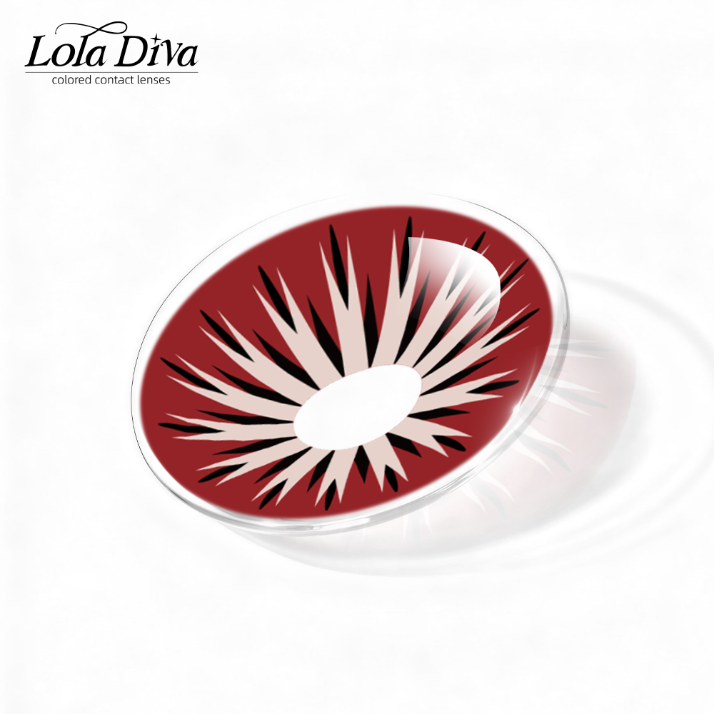 LolaDiva Blood Sun Red | 1-Year Halloween Contacts