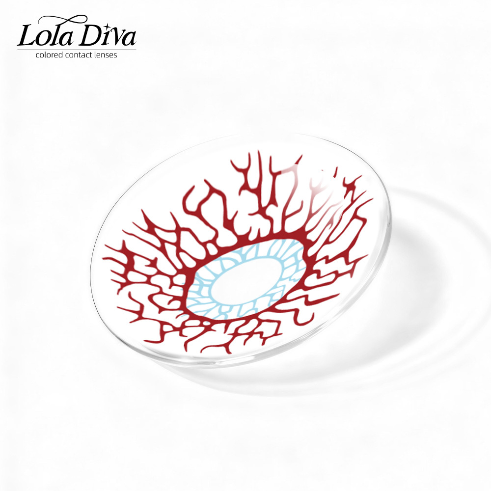 LolaDiva Frozen Curse Vampire | 1-Year Halloween Contacts