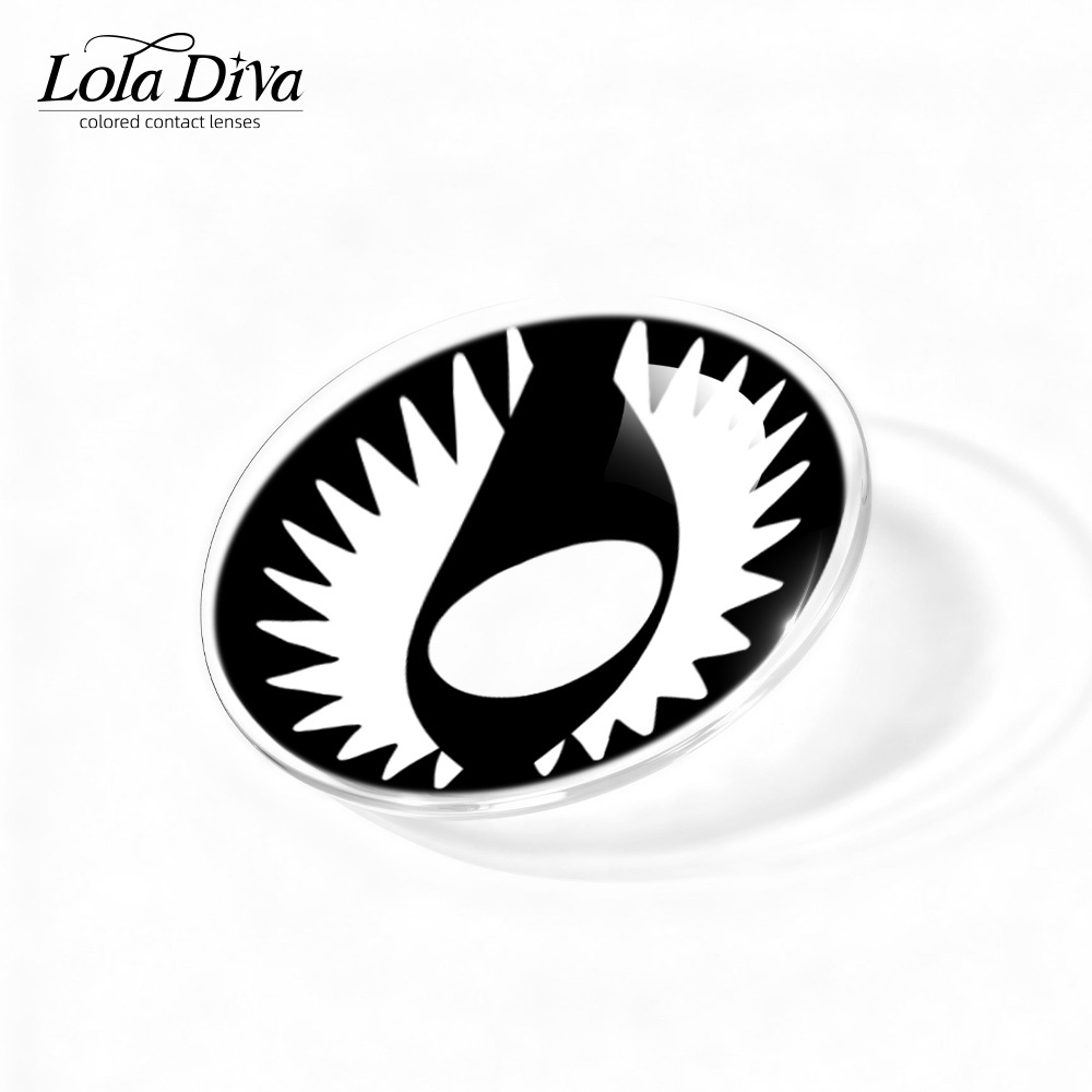 LolaDiva Undead Bone White | 1-Year Halloween Contacts