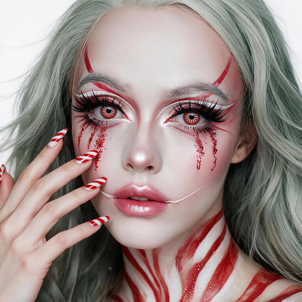 LolaDiva Blood Sun Red | 1-Year Halloween Contacts