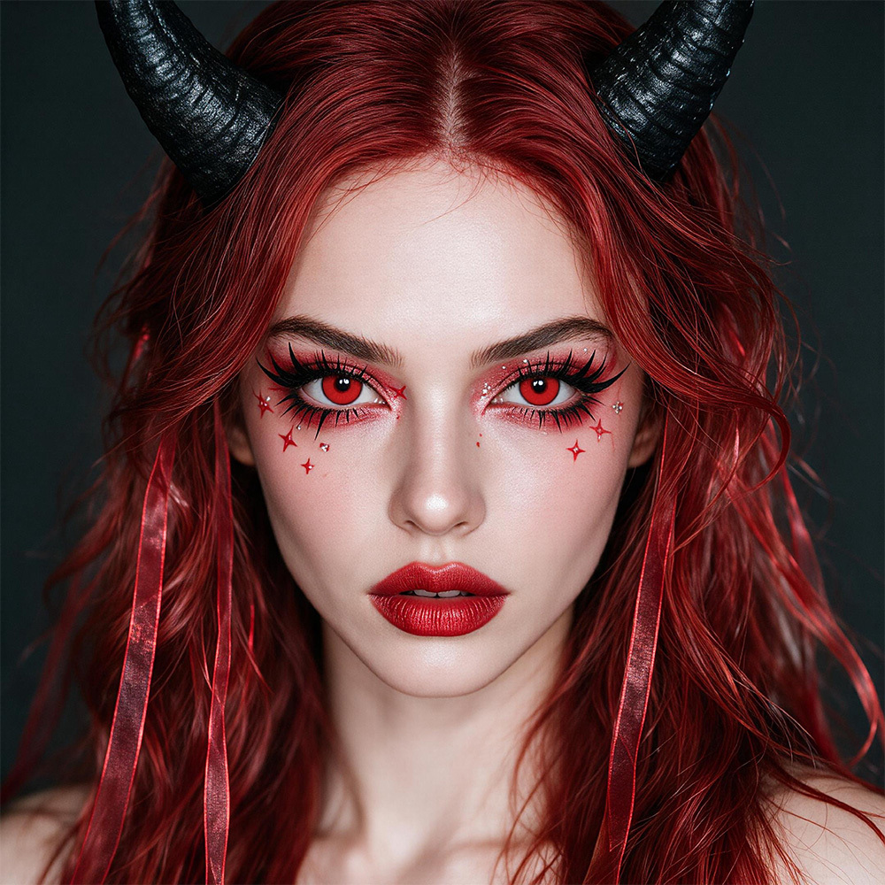 LolaDiva Blood Moon Vampire | 1-Year Halloween Contacts