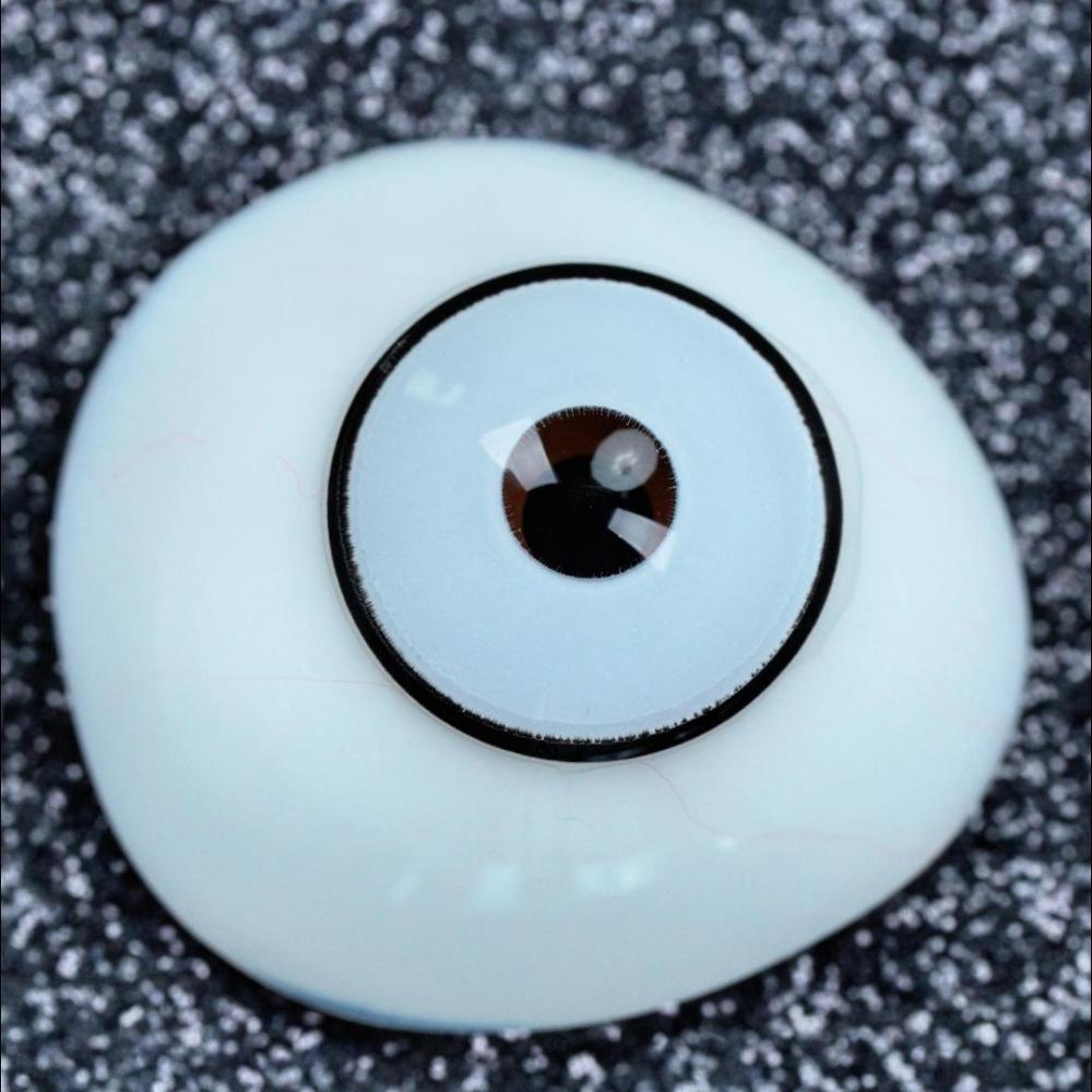 LolaDiva Blind White Sclera Lens | 1-Year Halloween Contacts