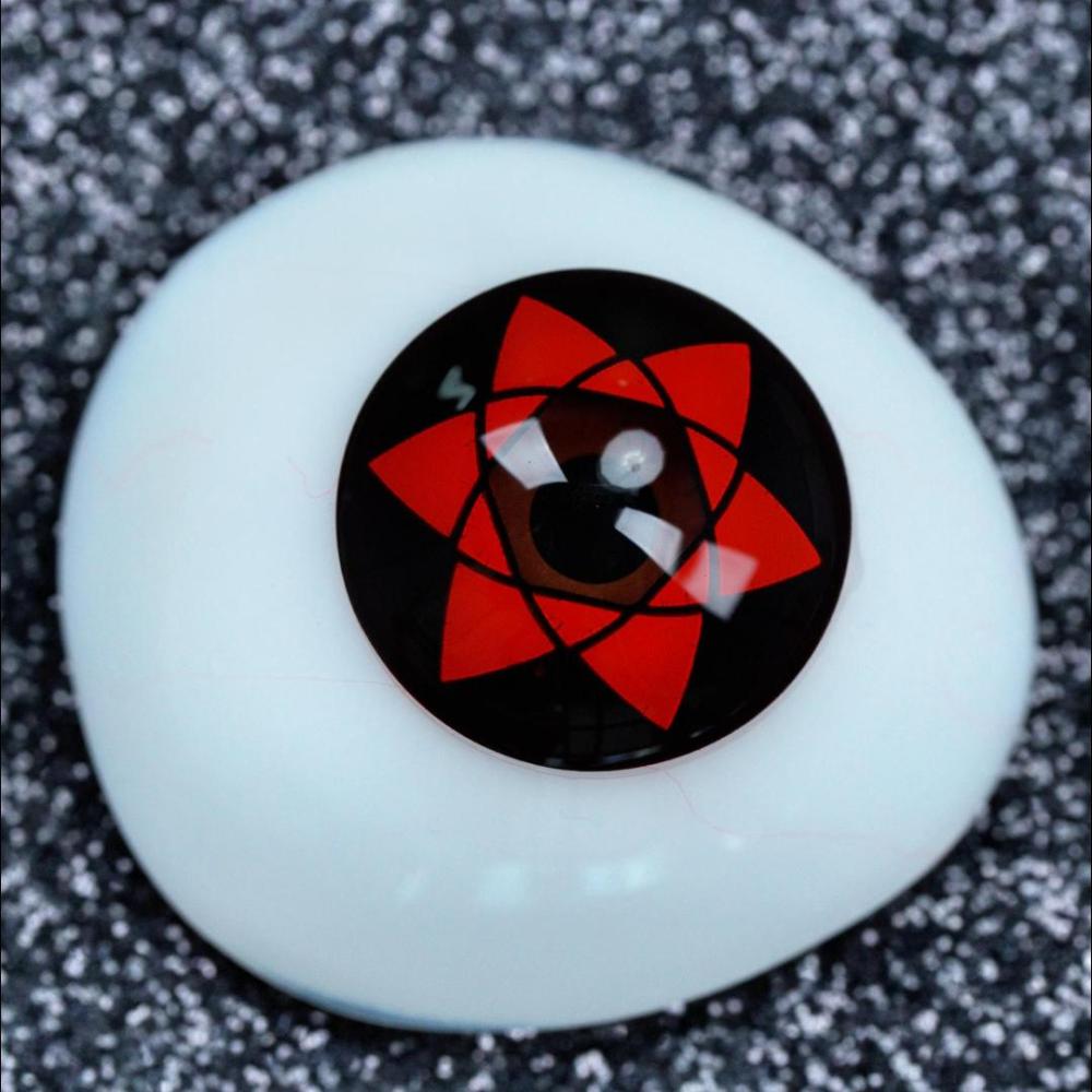 LolaDiva Eternal Mangekyo Red | 1-Year Anime Contacts