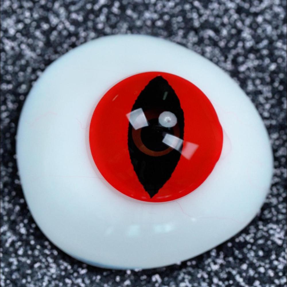 LolaDiva Crimson Flame Red | 1-Year Halloween Contacts