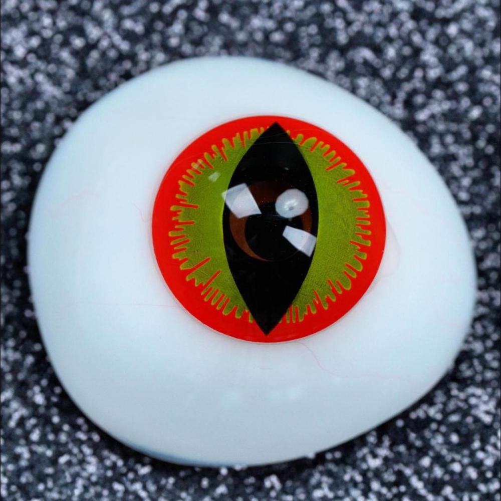 LolaDiva Blazing Demon Red | 1-Year Halloween Contacts