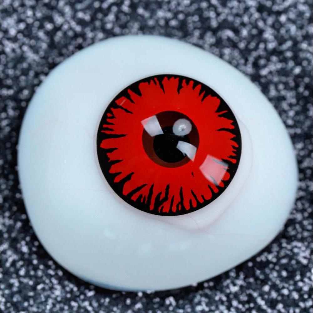 LolaDiva Inferno Blaze Red | 1-Year Halloween Contacts