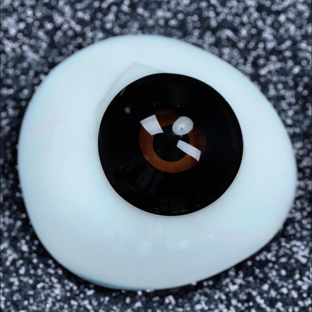 LolaDiva Grim Shadow Blackout | 1-Year Halloween Contacts