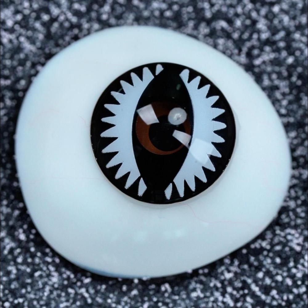 LolaDiva Undead Bone White | 1-Year Halloween Contacts