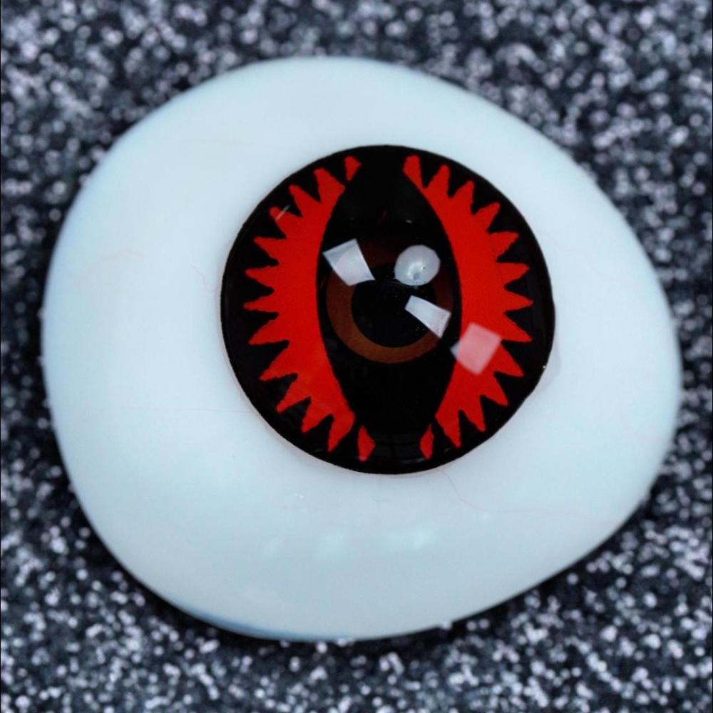 LolaDiva Inferno Dragon Red | 1-Year Halloween Contacts