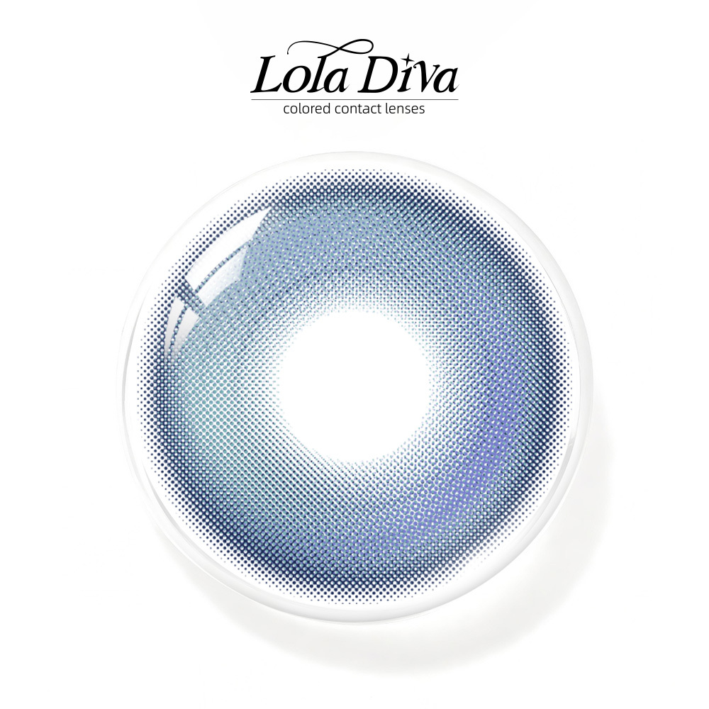 2pcs LolaDiva Aether Swirl Blue | 1-Year Contact Lenses