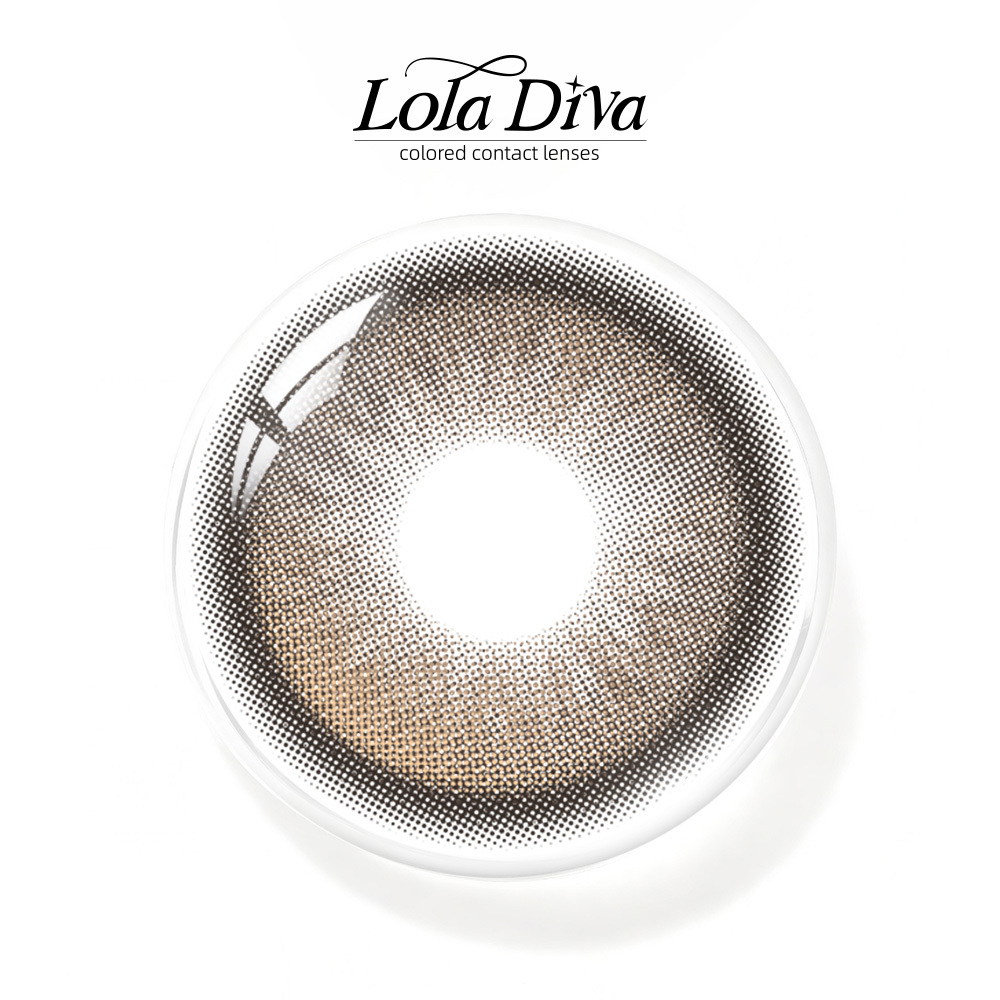 2pcs LolaDiva Cashmere Brown | 1-Year Contact Lenses