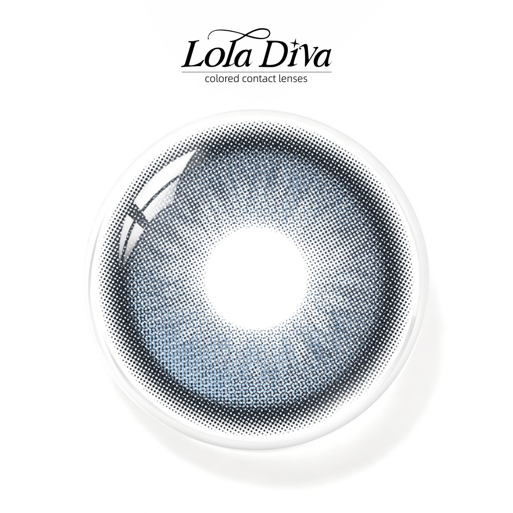 2pcs LolaDiva Cashmere Blue | 1-Year Contact Lenses