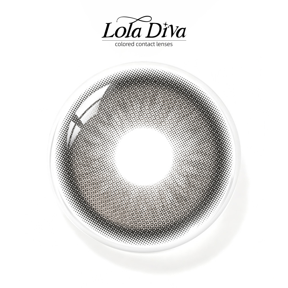 2pcs LolaDiva Cashmere Gray | 1-Year Contact Lenses