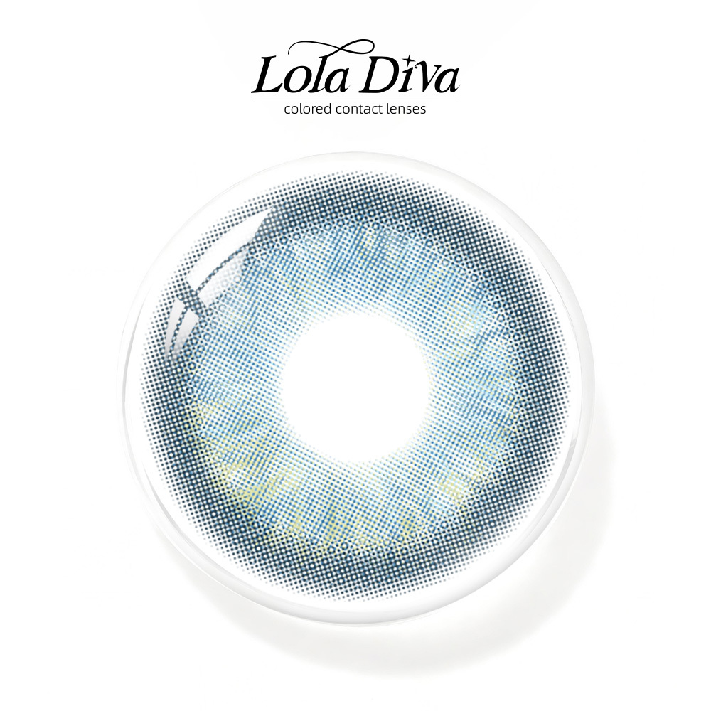 2pcs LolaDiva Lake Glow Blue | 1-Year Contact Lenses