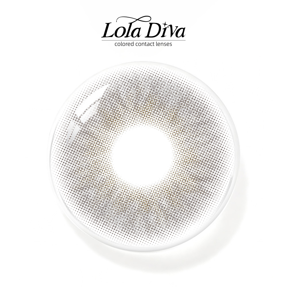 2pcs LolaDiva Breeze & Mist Gray | 1-Year Contact Lenses