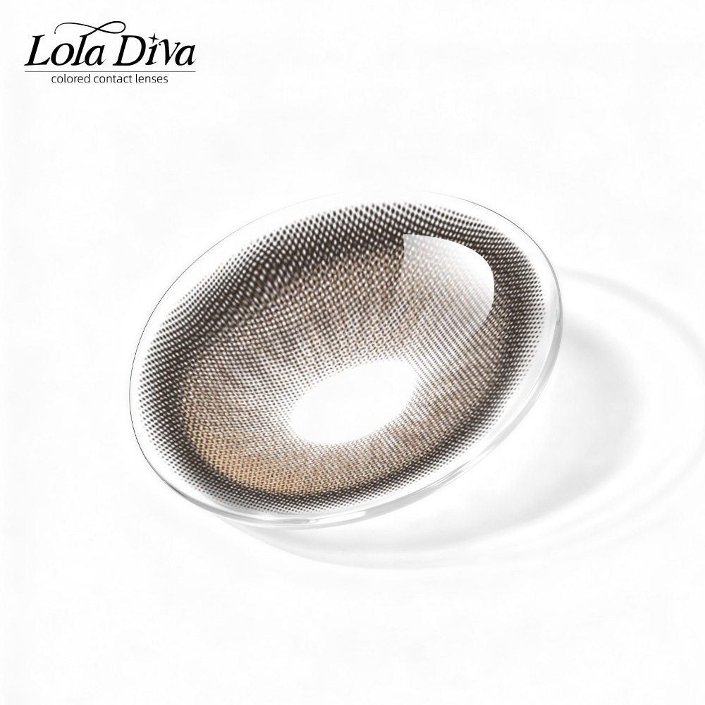 2pcs LolaDiva Cashmere Brown | 1-Year Contact Lenses