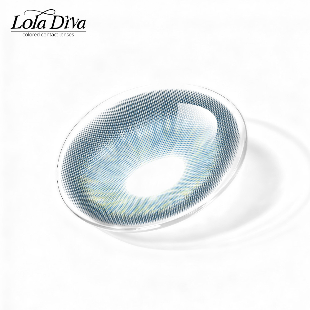 2pcs LolaDiva Lake Glow Blue | 1-Year Contact Lenses
