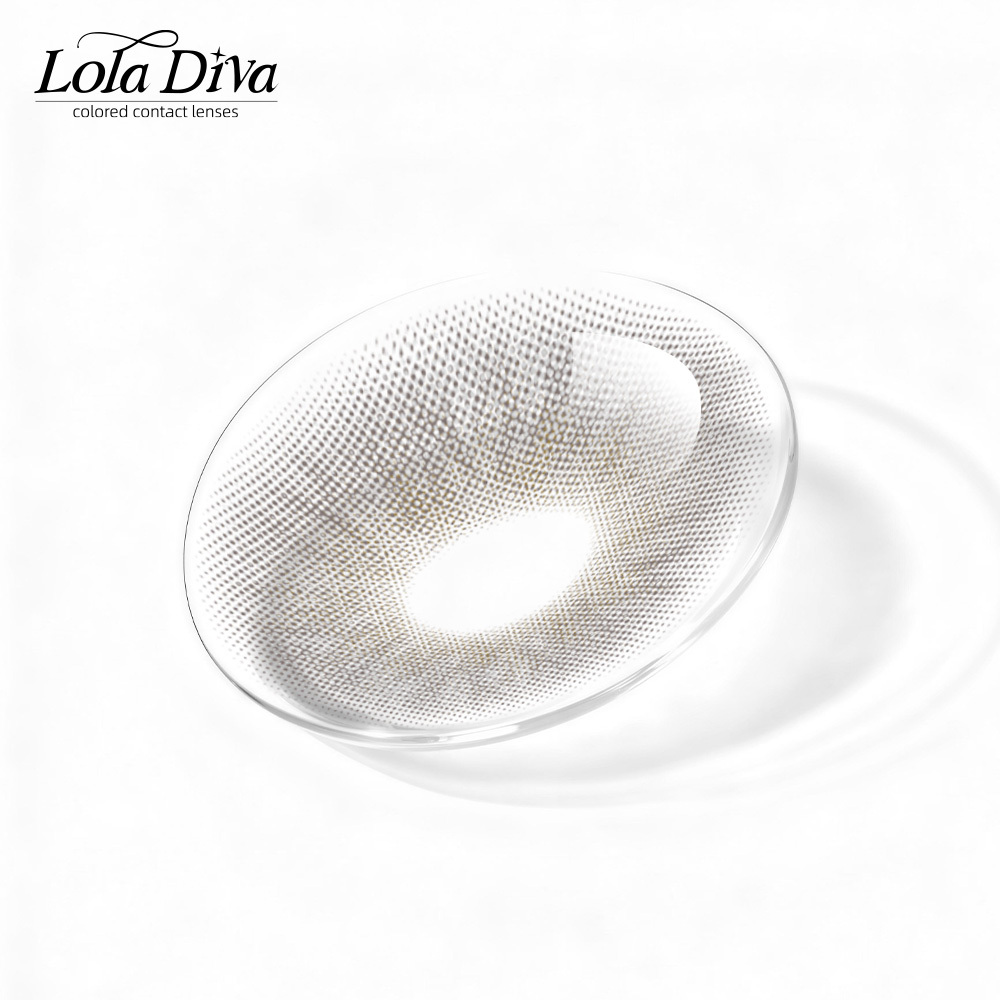 2pcs LolaDiva Breeze & Mist Gray | 1-Year Contact Lenses