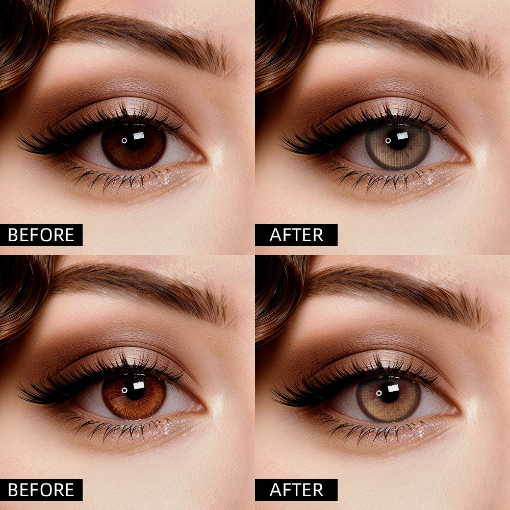 2pcs LolaDiva Cashmere Brown | 1-Year Contact Lenses