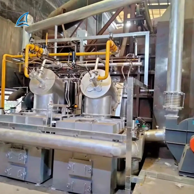 20T Aluminum Billet Homogenizing Furnace & Vertical Casting Machine