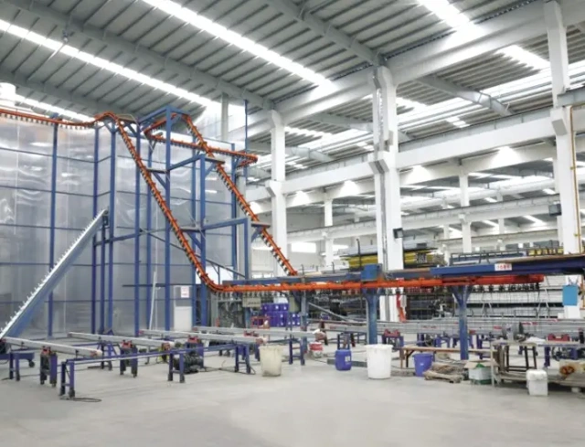Aluminum Formwork Vertical Spraying Production Line - Turnkey Solution