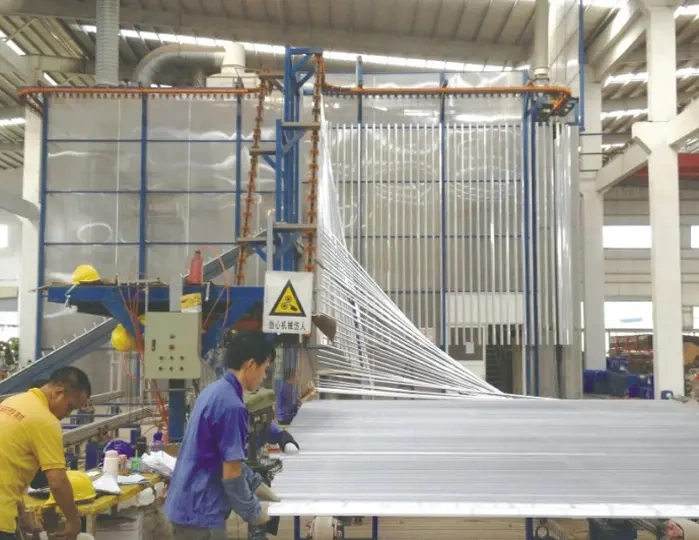 Aluminum Formwork Vertical Spraying Production Line - Turnkey Solution