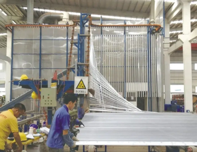 Aluminum Formwork Vertical Spraying Production Line - Turnkey Solution