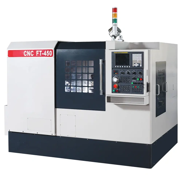 High-Speed Precision CNC Lathe FT-450 for Automated Production