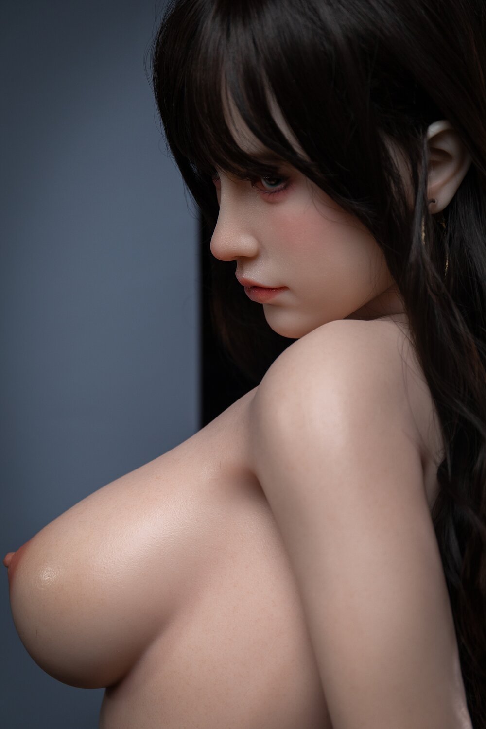 160cm/5.249ft  Silicone head + TPE body D-cup Realistic Sex Doll