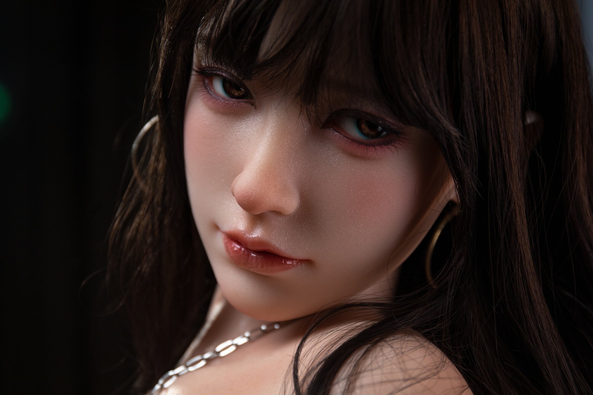 160cm/5.249ft  Silicone head + TPE body D-cup Realistic Sex Doll