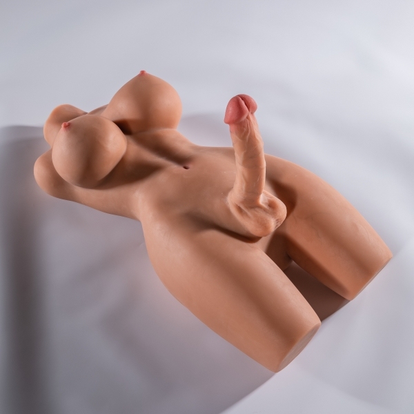 Big-breasted transvestite with a large penis TPE body THAY-P01-01540