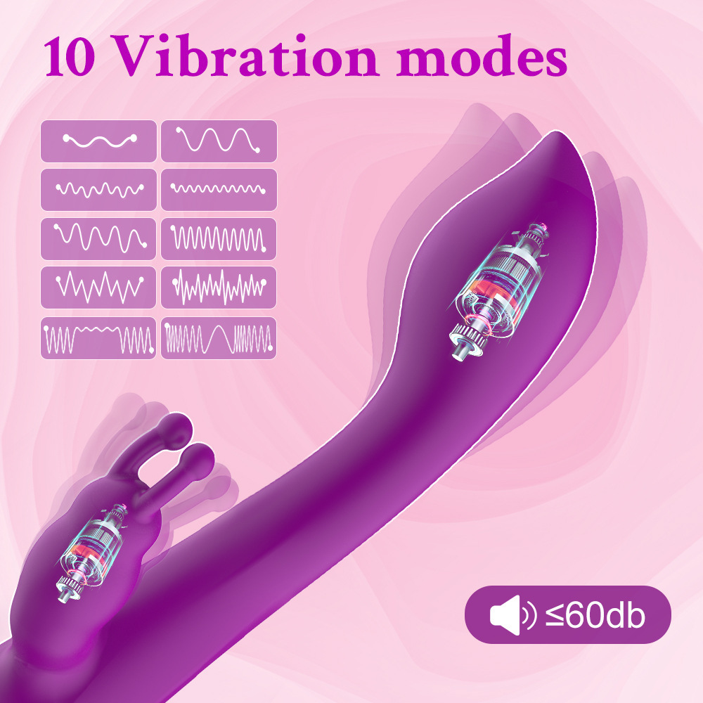 Silicone vibrator 10 Vibration modes CM-GM-DW-ZD449