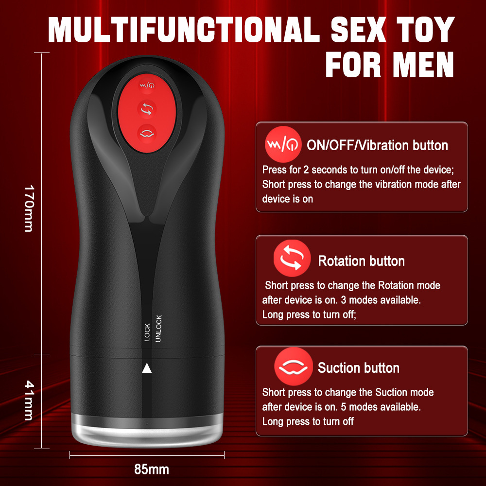 3D Realistic interior textures Silicone male masturbator CM-GM-DW-XL104