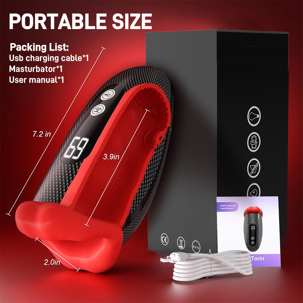 Silicone 3D Realistic interior textures male masturbator CM-GM-DW-XL385