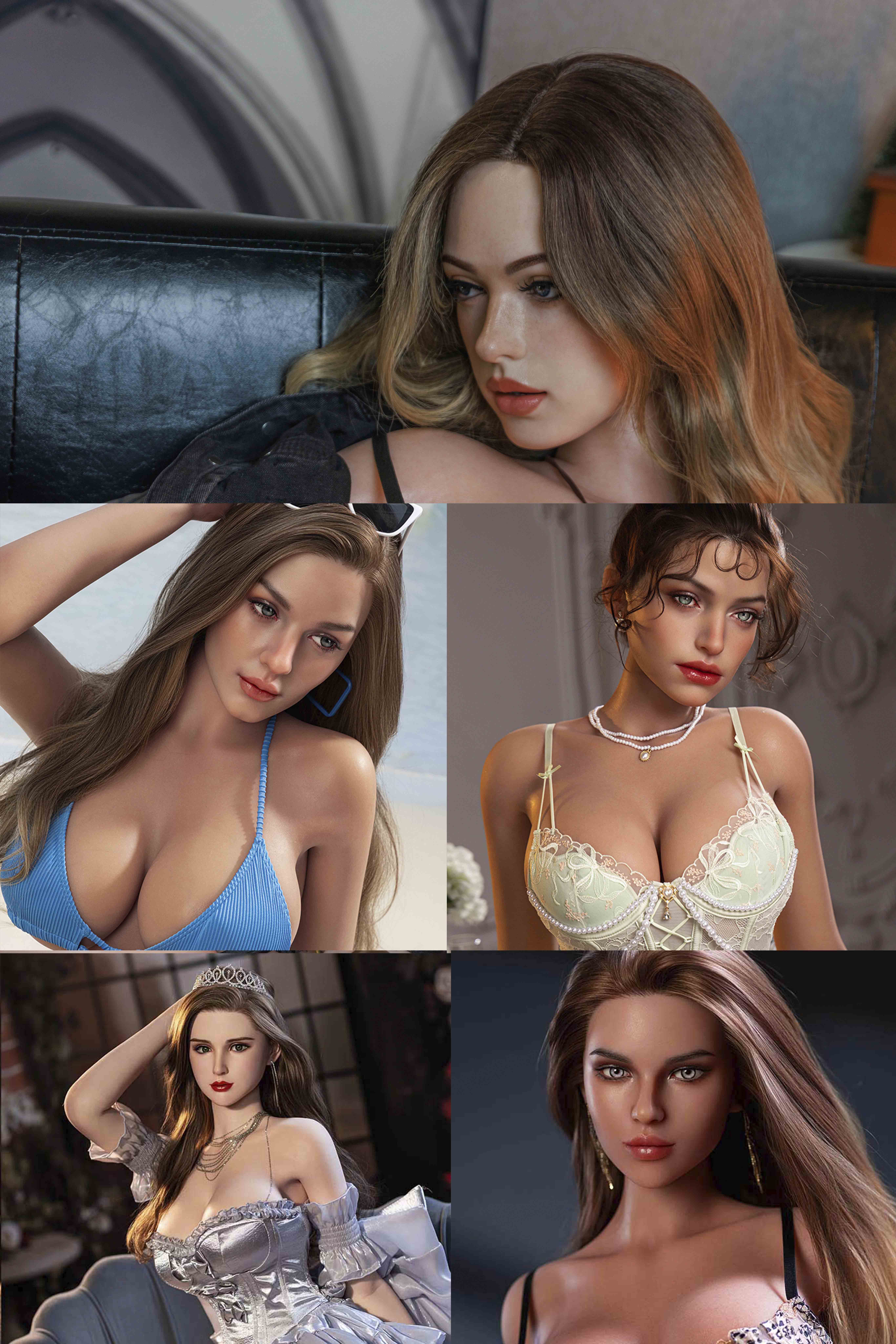 Customization Full Silicone TPE Realistic Sex Doll
