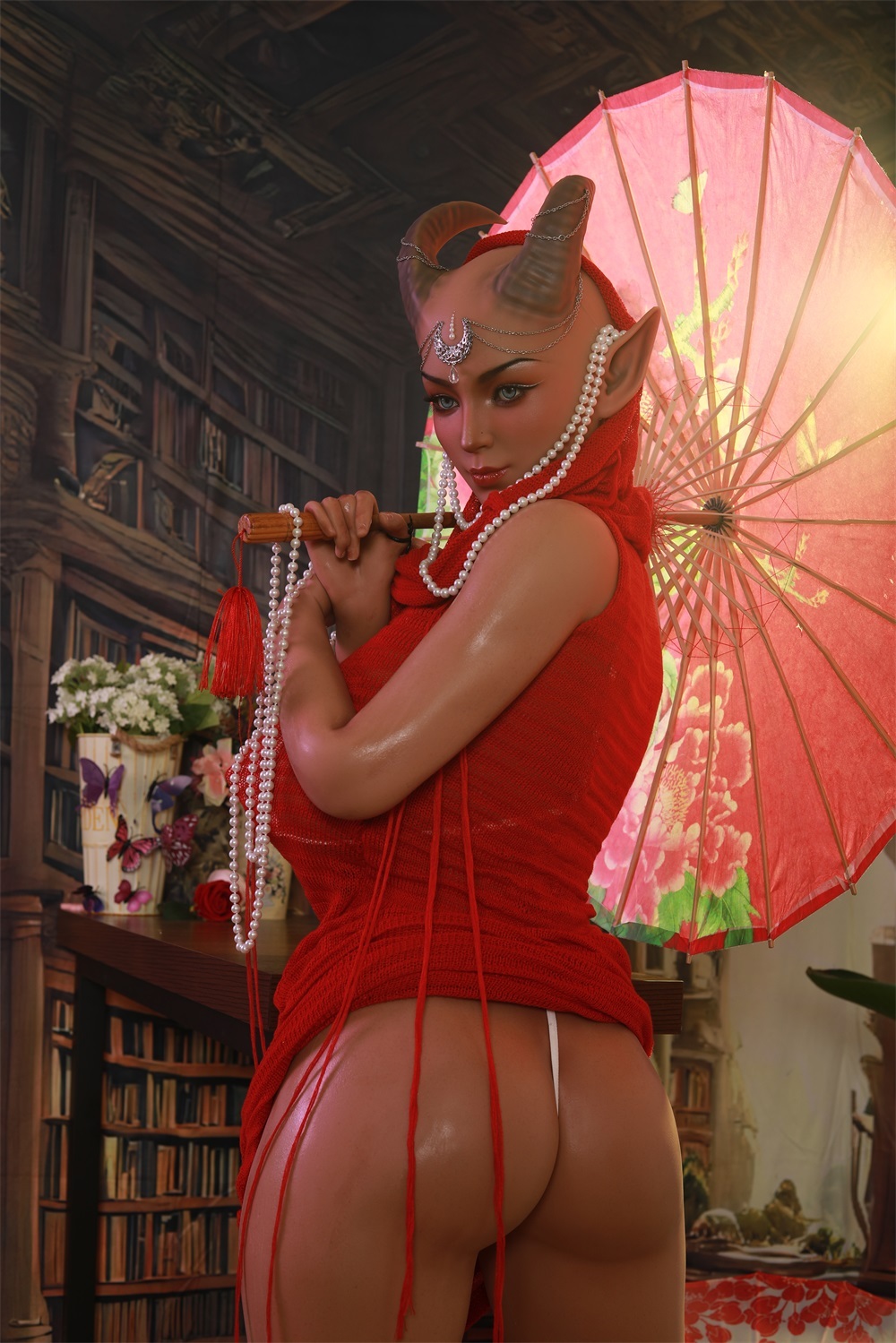 175cm/5.74ft  Full Silicone body Big-cup Realistic Sex Doll  GULFO-SG175CJZ070HYTW