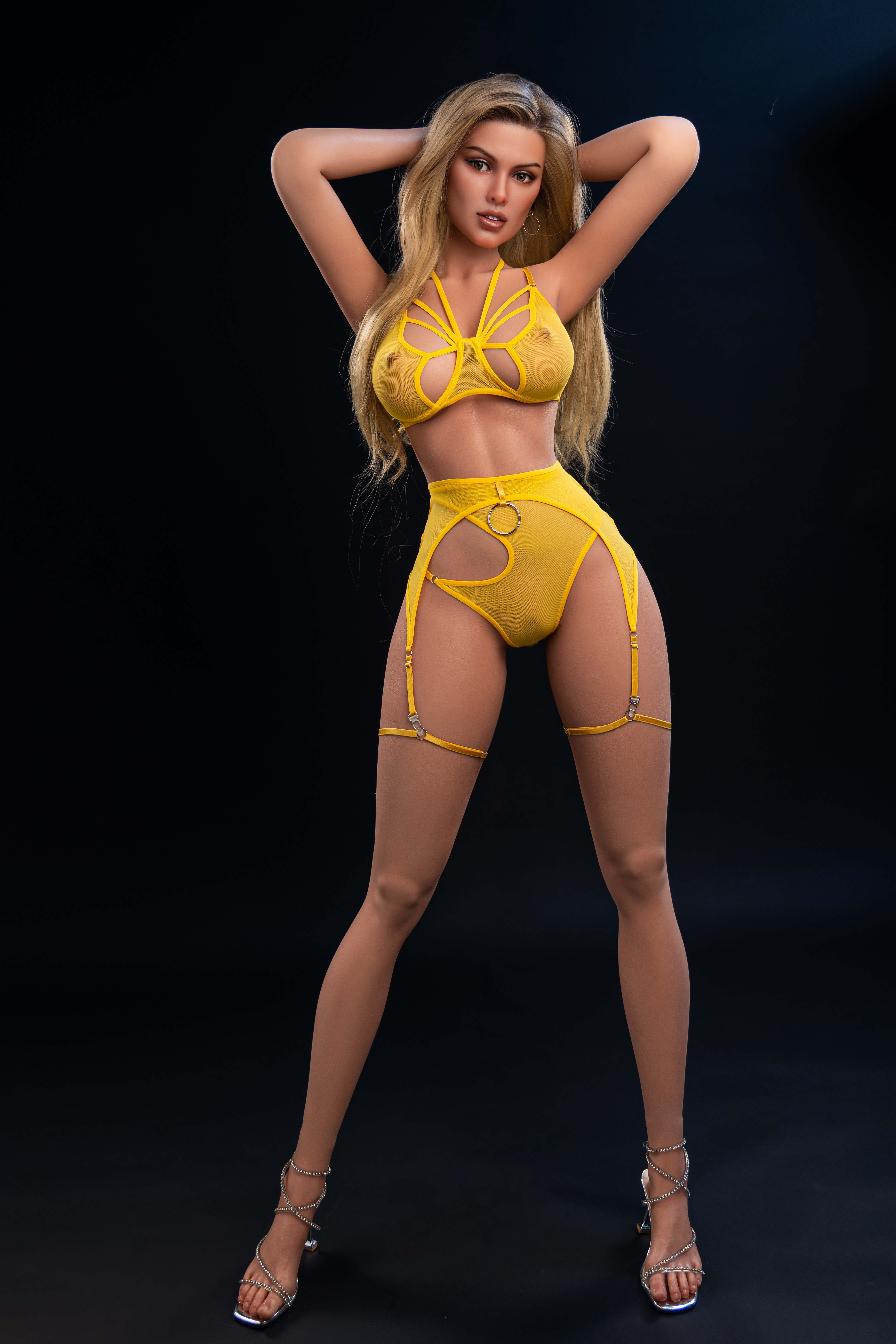 169cm/5.51ft Full Silicone Big breasts Realistic Sex Doll SGAZM-96