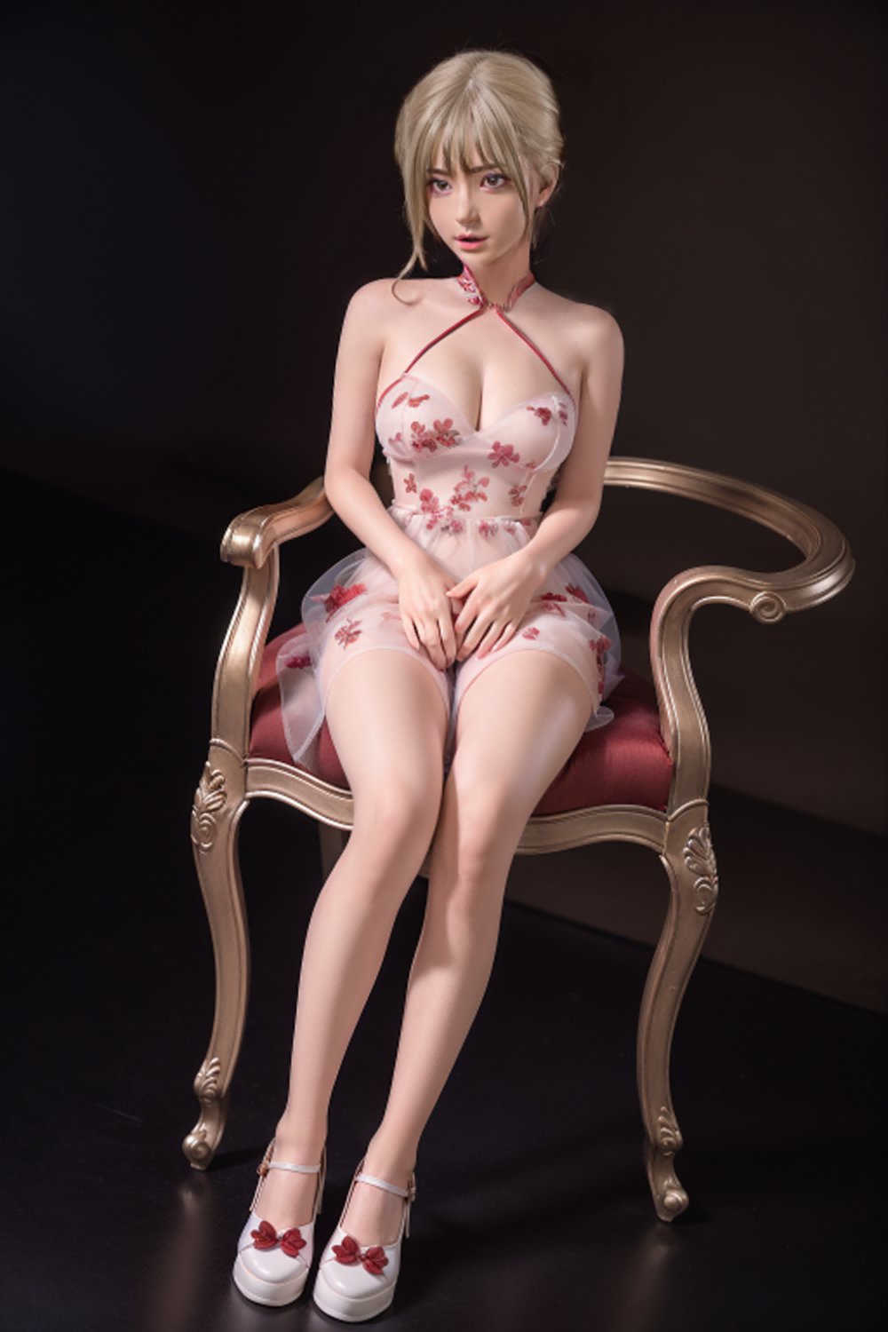 158cm/5.18ft Full TPE Sexy Female Body  Big breasts Realistic Sex Doll QY-HWC50
