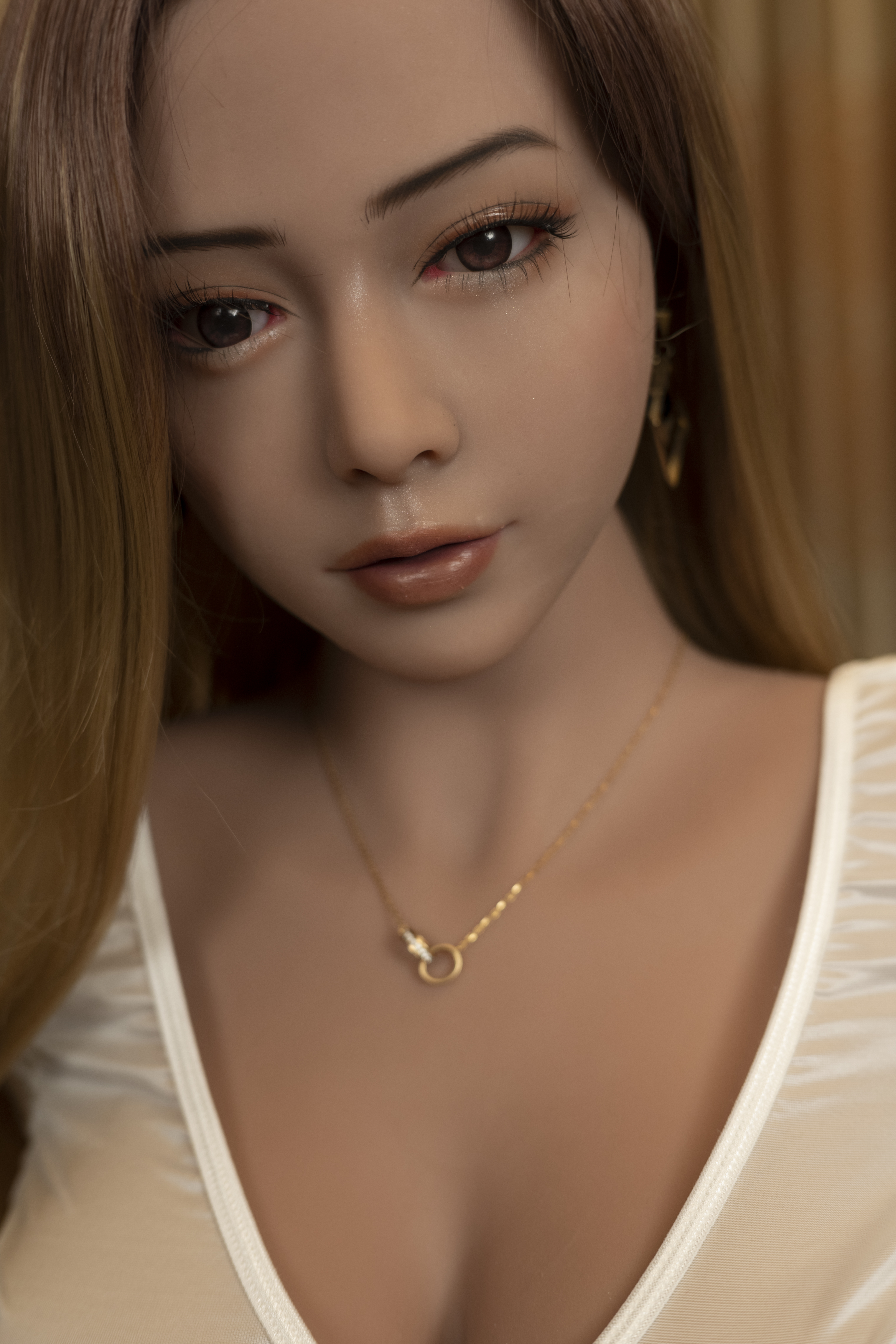158cm/5.18ft Full TPE  Female models Big Boob Breast Big Butt  Realistic Men Adult Sex Doll QY-HWC59