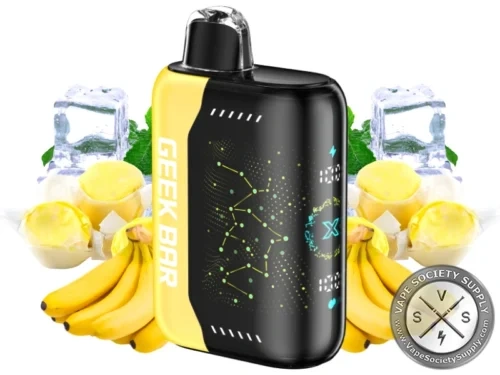 Geek Bar Pulse X Disposable Vape Device-BANANA TAFFY FREEZE