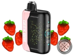 Geek Bar Pulse X Disposable Vape Device-STRAWBERRY B-POP