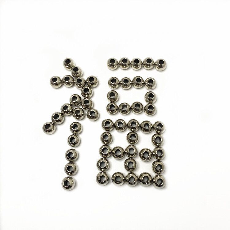 High-quality steel balls, 10mm-15.8mm, made of 304 or 316 stainless steel, suitable for drilling threads.