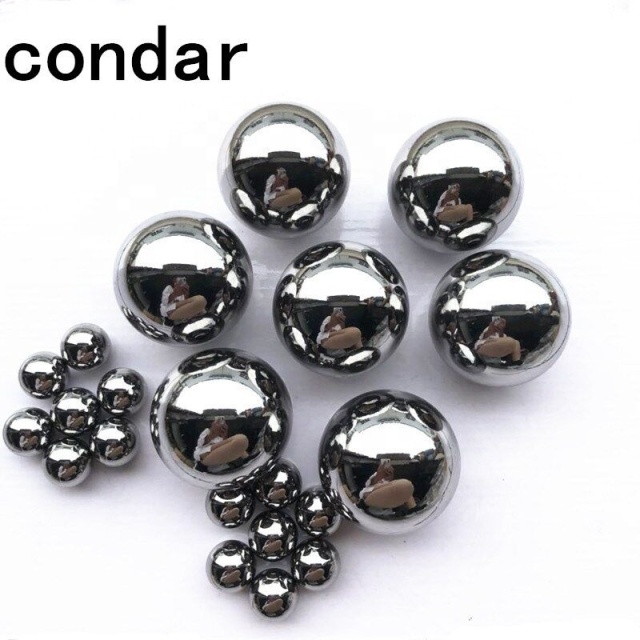 Low-priced supply of carbon steel ball bearings for bicycles, 6.35mm-25mm in diameter.