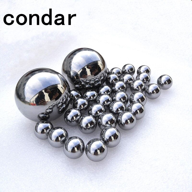Polished chrome steel balls with mirror finish