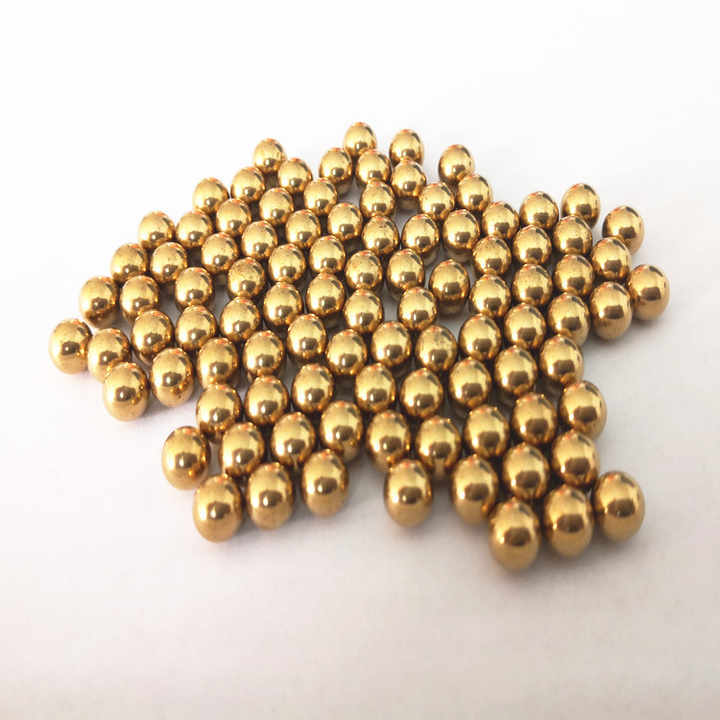 Copper-gold steel ball 0.8mm 1.0mm