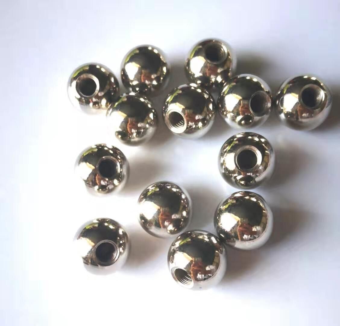 Professional processing of threaded balls (6mm-20mm), magnetic balls, and perforated carbon steel balls; fast delivery.